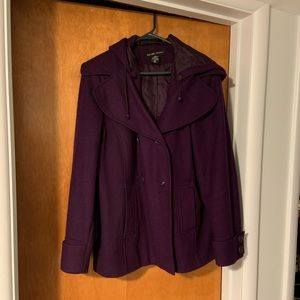 Beautiful purple pea coat